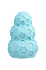 Мастурбатор A-Toys Flaff, TPE, бирюзовый, 8см, Ø 2,9 см