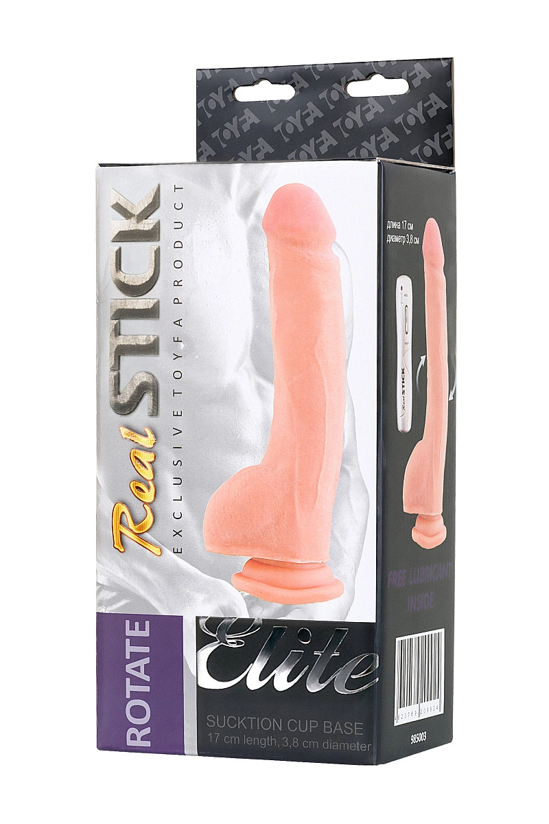 Ротатор RealStick Elite Ulric, TPR, телесный, 17 см