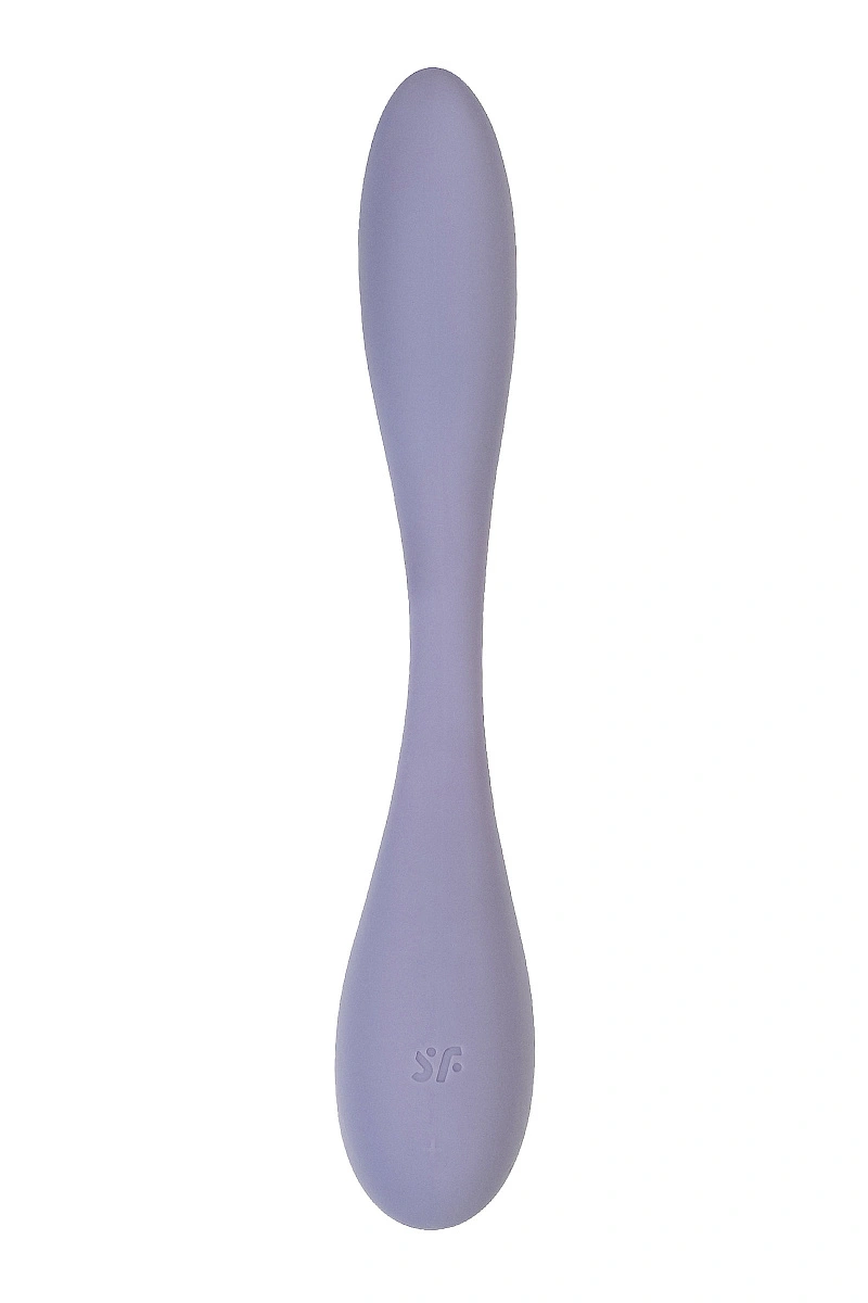 Стимулятор точки G с фиксацией формы Satisfyer G-Spot Flex 5 Connect App, сиреневый, 19,6 см