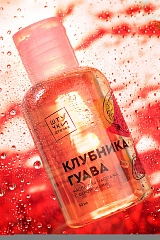 Массажное масло с феромонами Штучки-дрючки «Клубничная гуава», 50 мл