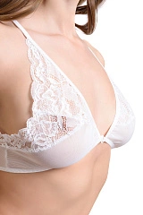 Бралетт Erolanta Odette с застежкой спереди, белый