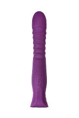 Вибратор Flovetta LUPIN, силикон, фиолетовый, 22 см