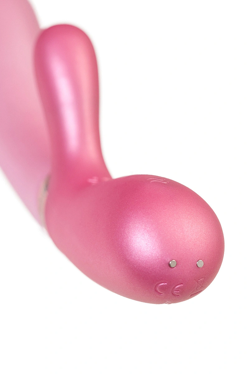 Вибратор Satisfyer Hot Lover Connect App с клиторальным стимулятором, розовый, 20,4 см