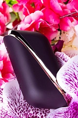 Вакуум-волновой стимулятор клитора Satisfyer Traveler, силикон, черный, 9,5 см