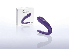 Многофункциональный стимулятор для пар Satisfyer Partner Double Classic, силикон, фиолетовый,18,5 см