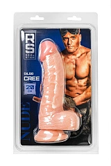 Реалистичный фаллоимитатор RealStick Nude Cree, PVC, телесный, 20 см