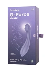 Вибратор для точки G Satisfyer G-Force, сиреневый, 19 см