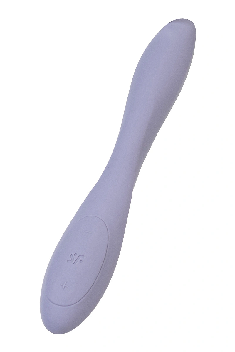 Стимулятор точки G с фиксацией формы Satisfyer G-Spot Flex 2, сиреневый, 19,5 см