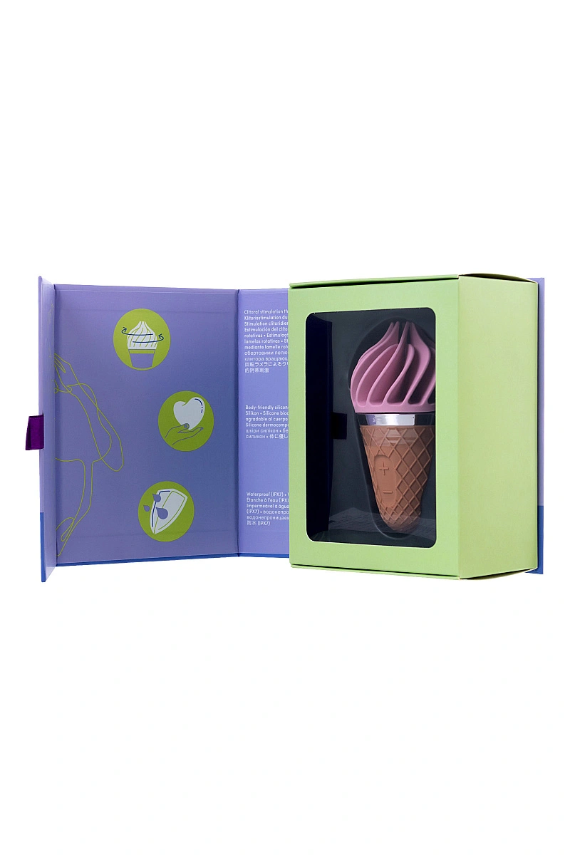 Спиннатор Satisfyer Sweet Treat , силикон, розовый, 10,4 см.