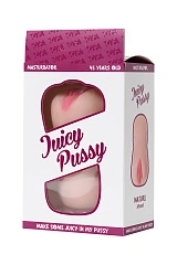 Мастурбатор реалистичный Juicy Pussy by TOYFA, Mature, TPR, телесный, 14,5 см