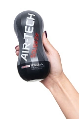 Нереалистичный мастурбатор TENGA Air-Tech Squeeze Strong, TPE, белый, 17 см