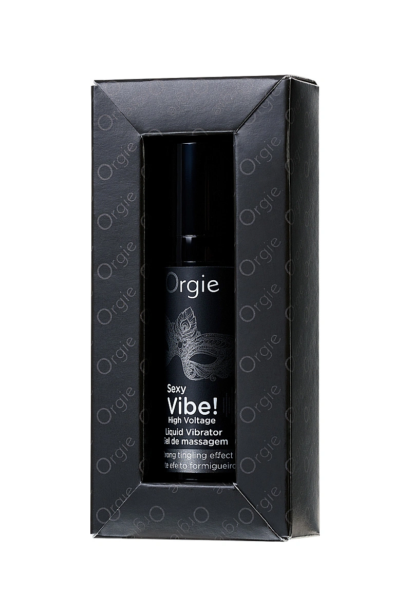 Гель для массажа ORGIE Sexy Vibe High Voltage с усиленным эффектом вибрации, 15 мл