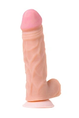 Фаллоимитатор-гигант LoveToy, реалистичный, neoskin, телесный, 27 см, Ø 6,8 см