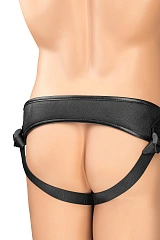 Фаллопротез RealStick Strap-On Oberon, TPE, телесный, 14 см