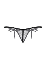 Стринги на завязках SoftLine Collection, черный