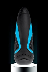 Мастурбатор нереалистичный Satisfyer Men One с регулировкой давления, силикон, чёрный, 25,5 см