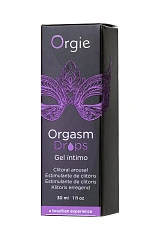 Интимный гель для клитора ORGIE Orgasm Drops с разогревающим эффектом, 30 мл