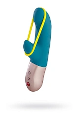 Вибратор Fun Factory AMORINO, силикон, голубой, 17 см