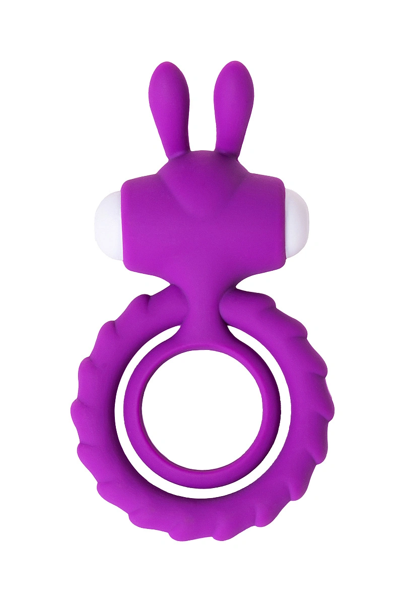 Эрекционное кольцо на член JOS GOOD BUNNY, силикон, фиолетовый, 9 см