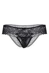 Трусы Eromantica, Juno, с доступом, черные, 42-44