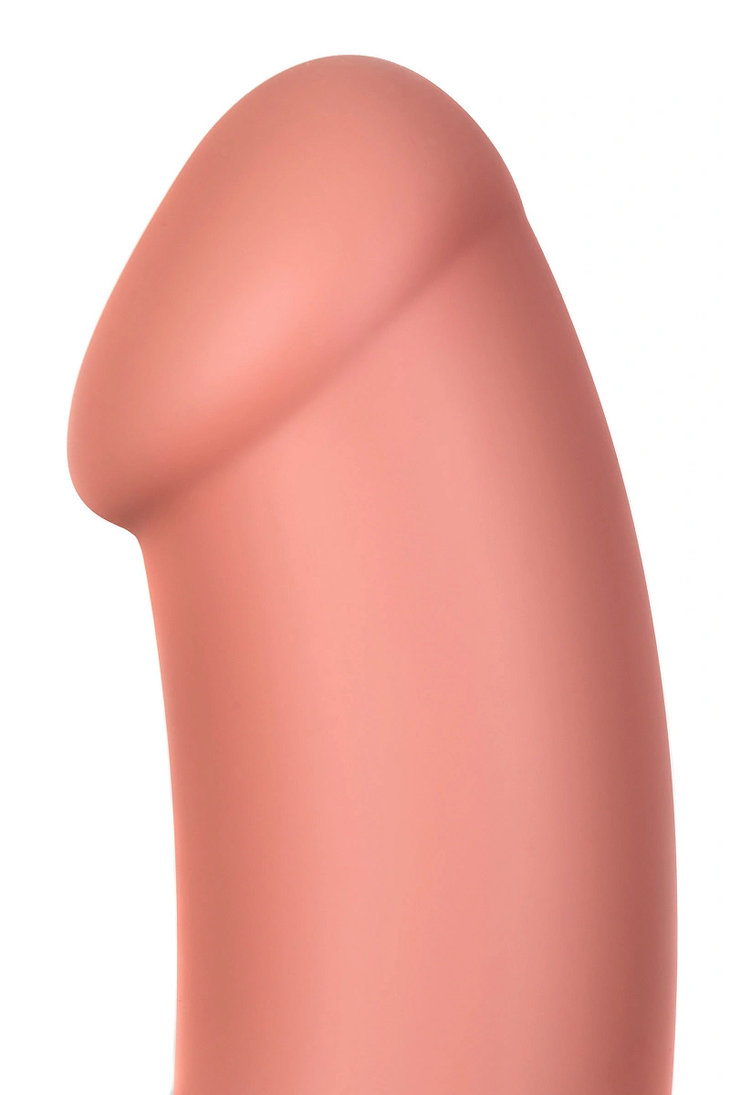 Нереалистичный вибратор Satisfyer Master, силикон, бежевый, 23,5 см.