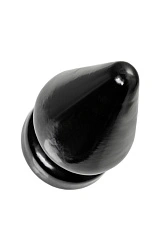 Анальная втулка TOYFA POPO Pleasure Draco β, PVC, черная, 21 см, Ø 11,5 см