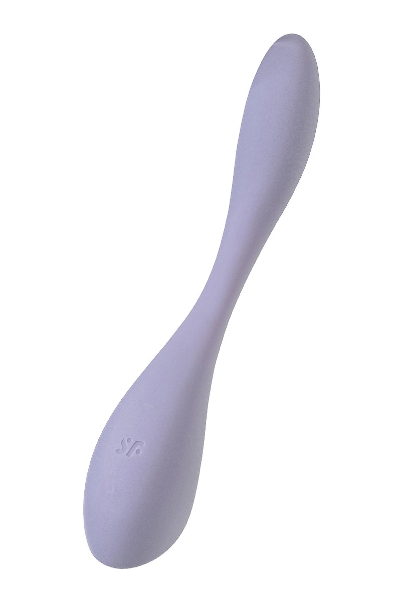 Стимулятор точки G с фиксацией формы Satisfyer G-Spot Flex 5 Connect App, сиреневый, 19,6 см