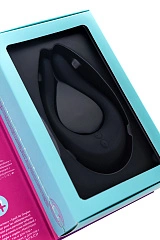 Многофункциональный стимулятор для пар Satisfyer Partner Multifun 2, силикон, чёрный, 13,5 см.