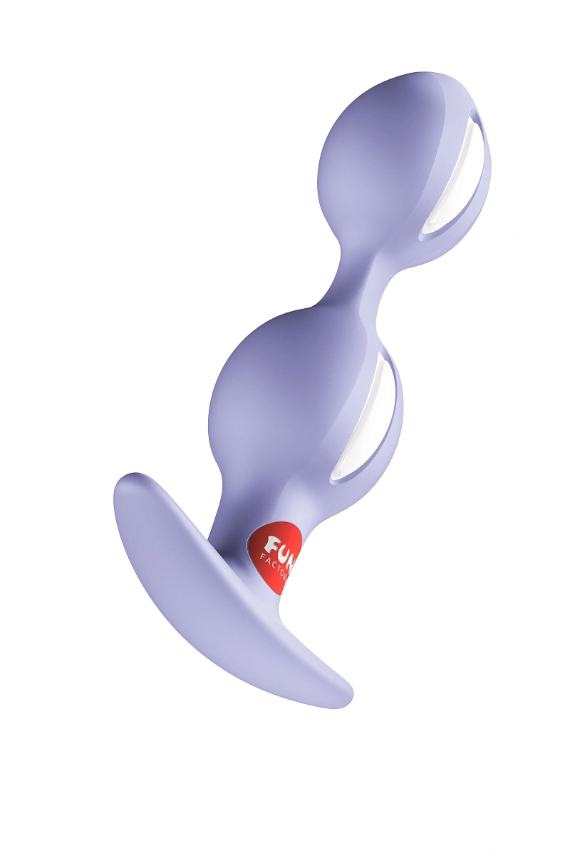 Анальный стимулятор Fun Factory B Balls Duo, силикон, сиреневый, 15 см