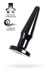 Анальная втулка TOYFA POPO Pleasure Gemini α, TPE, черная, 12,1 см