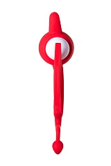 Эрекционное кольцо на член JOS SWEET DEVIL, силикон, красный, 8,5 см
