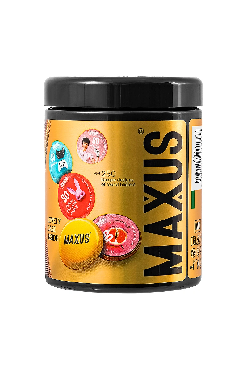 Презервативы Maxus Amazing,  латекс,текстурированные 15 шт.