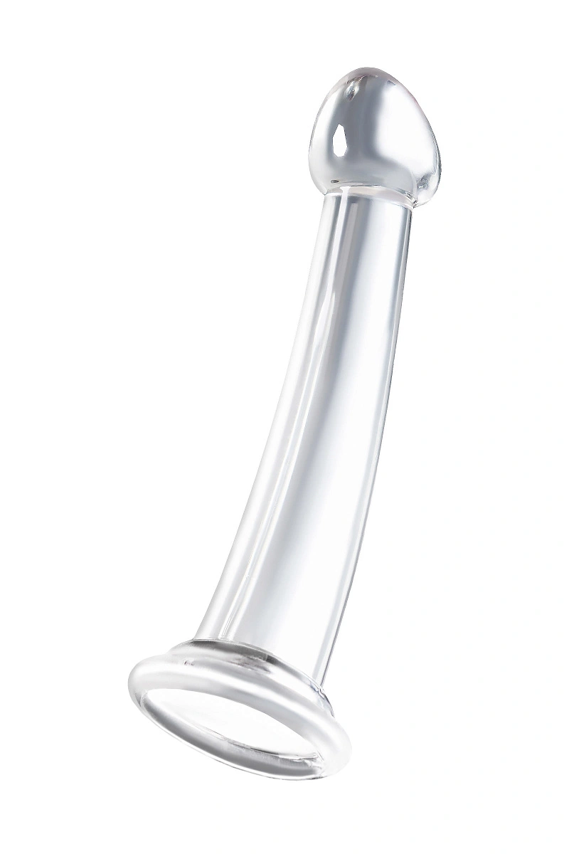 Нереалистичный фаллоимитатор Jelly Dildo S Toyfa Basic, TPE, прозрачный, 15,5 см