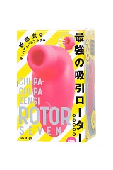 Вакуумный стимулятор клитора PPP CHUPA-CHUPA ZENGI ROTOR, ABS-пластик, розовый, 9 см