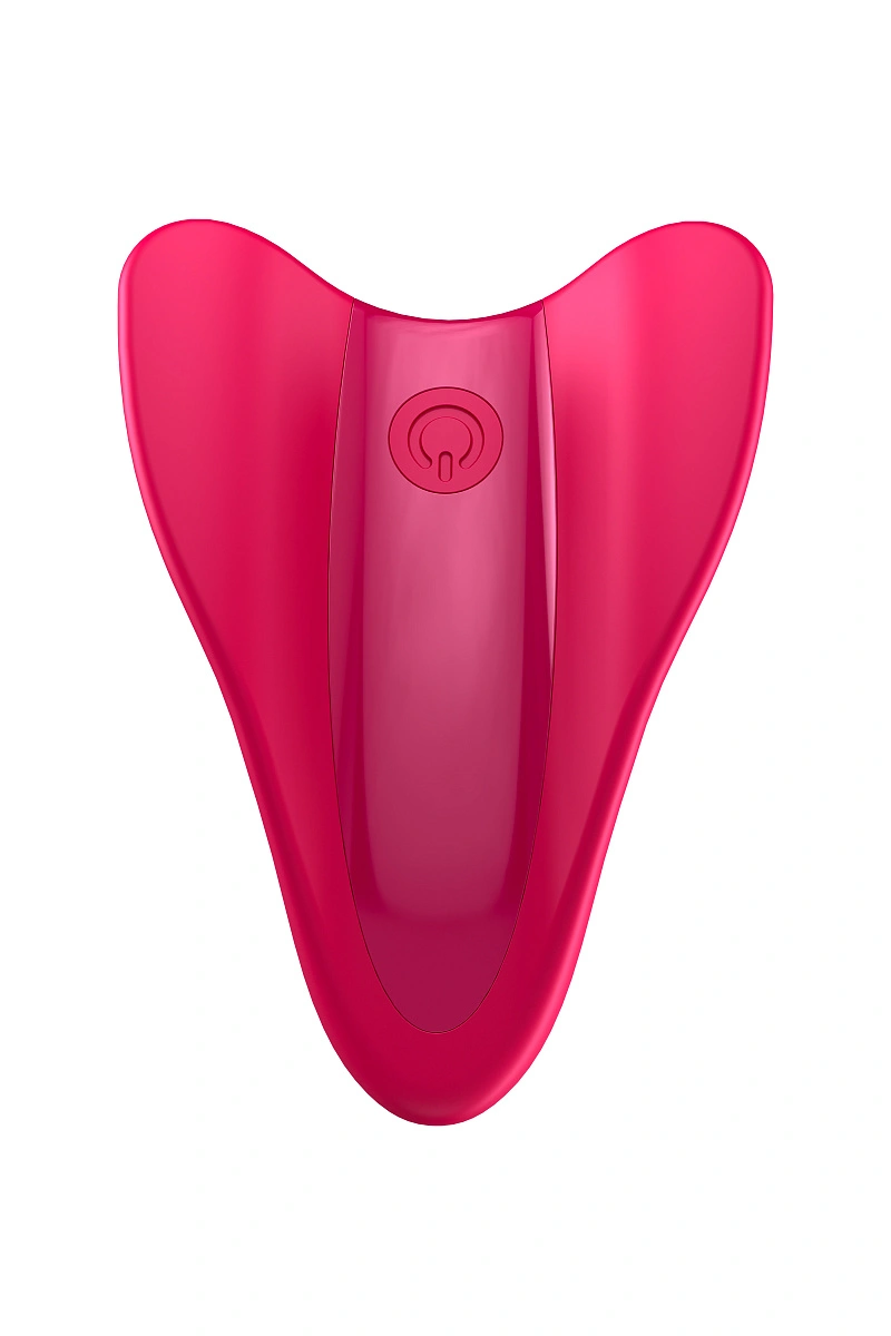 Универсальный вибромассажер Satisfyer High Fly, силикон, красный