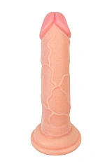 Реалистичный фаллоимитатор RealStick Nude Gib, PVC, телесный, 15,5 см