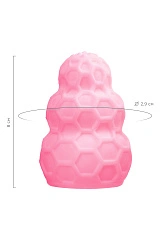 Мастурбатор A-Toys by TOYFA Flaff, TPE, розовый, 8см, Ø 2,9 см