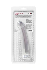 Нереалистичный фаллоимитатор Jelly Dildo XL Toyfa Basic, TPE, прозрачный, 22 см