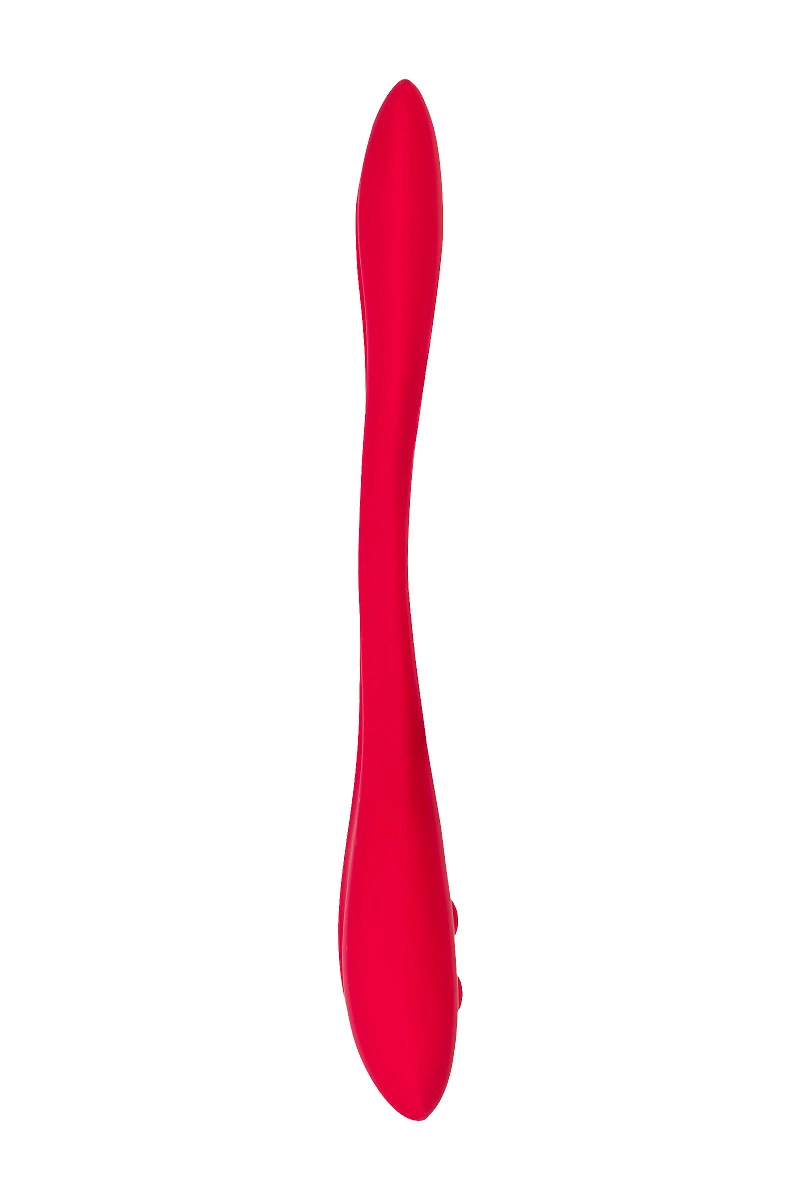 Гибкий вибратор с фиксацией формы Satisfyer Elastic Joy, красный, 20 см