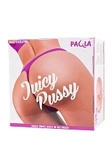 Мастурбатор реалистичный Juicy Pussy Paula, TPE, телесный, 15 см