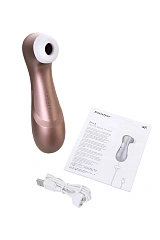 Вакуум-волновой стимулятор клитора Satisfyer Pro 2 Generation 2, силикон, розовый, 16,5 см