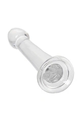 Нереалистичный фаллоимитатор Jelly Dildo XL Toyfa Basic, TPE, прозрачный, 22 см