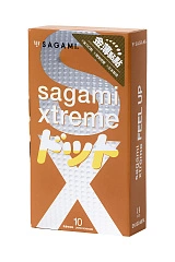 Презервативы Sagami, xtreme, feel up, латекс, 19 см, 5,3 см, 10 шт.