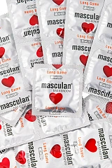 Презервативы Masculan, Ultra 3, продлевающие, 19 см, 5,3 см, 21 шт.