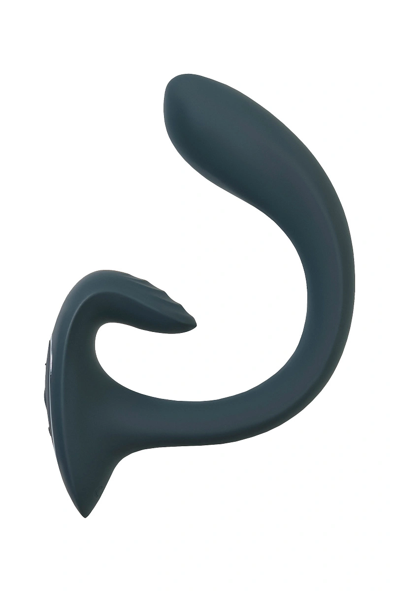 Вагинально-клиторальный вибратор Satisfyer G for Goddess 1, темно-серый, 27 см