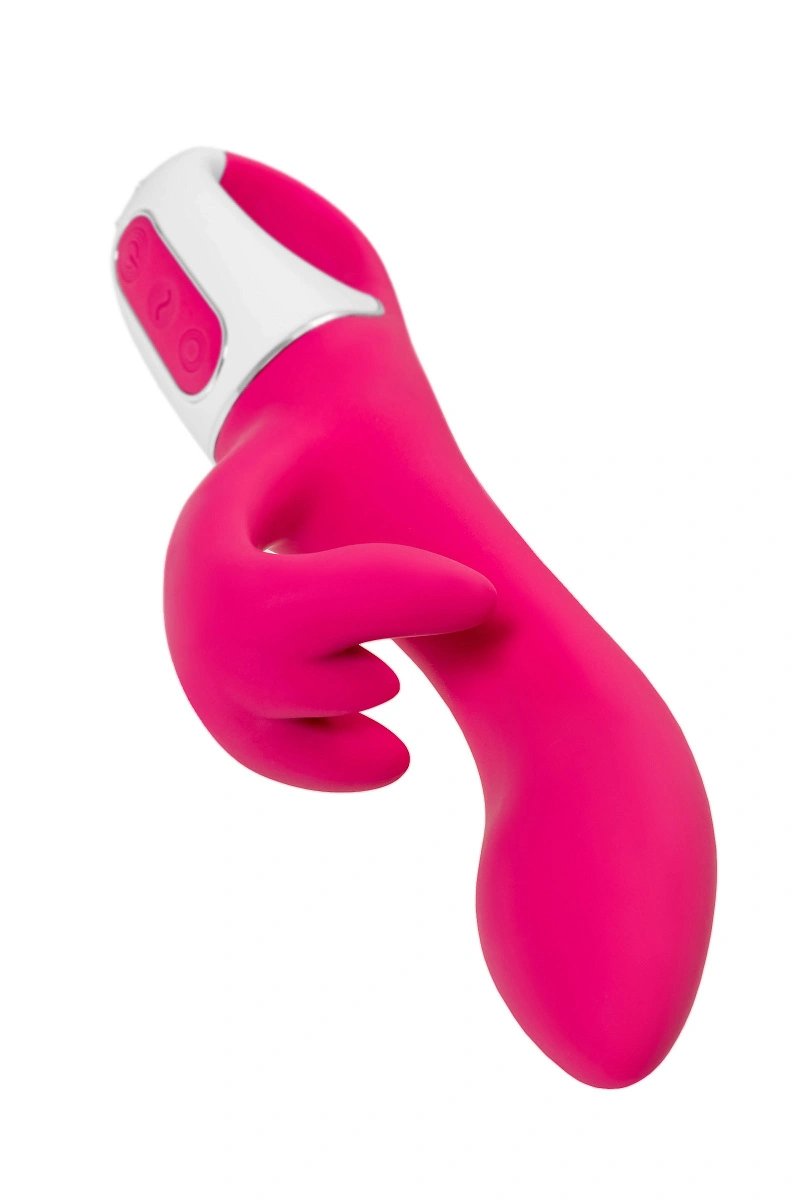 Нереалистичный вибратор Satisfyer Embrace me, силикон, малиновый, 22,5 см