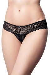 Трусы Eromantica, Juno, с доступом, черные