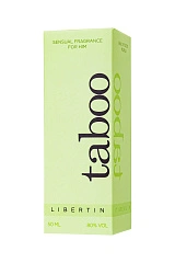 Туалетная вода с афродизиаками RUF Taboo Libertin для мужчин, 50 мл