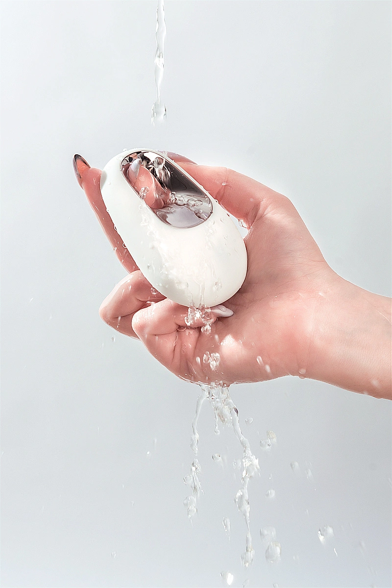 Вибромассажер Satisfyer Layon 5, White temptation, силикон, белый, 9,2 см