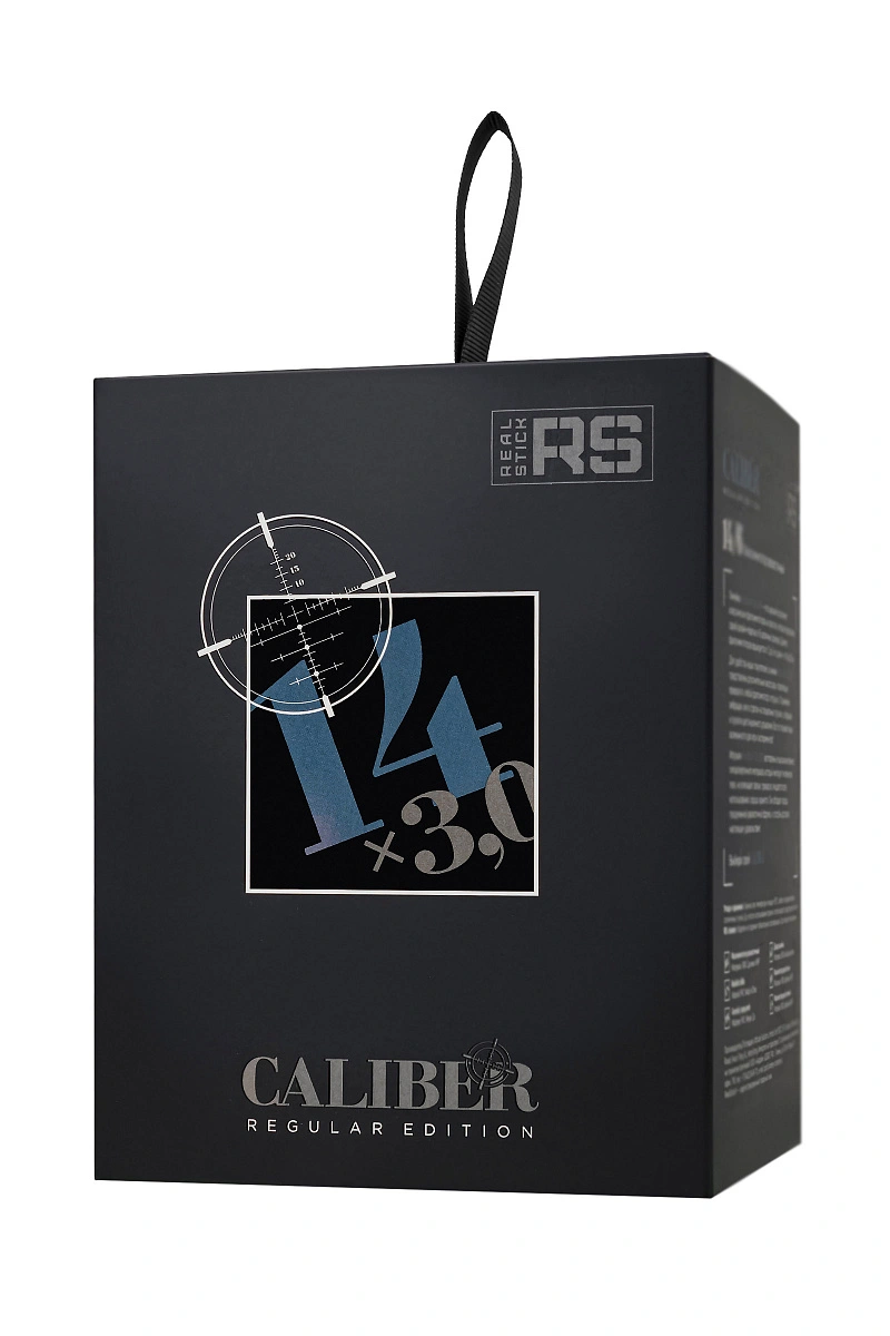 Фаллоимитатор реалистичный, RealStick CALIBER, 14 см, Ø3